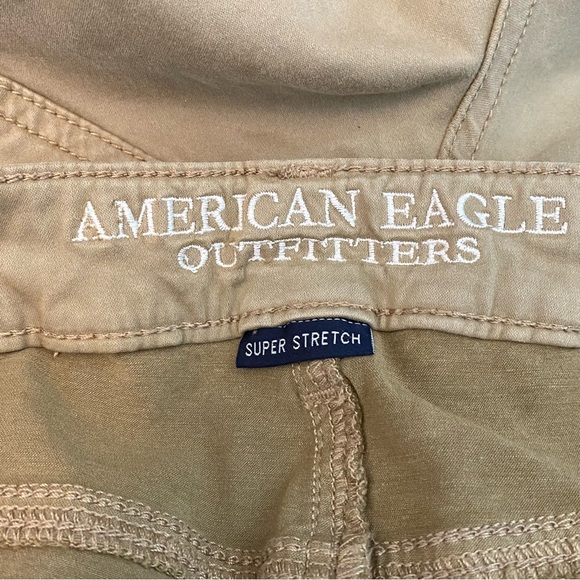 American Eagle Outfitters Khaki Sateen Jegging - Picture 7 of 10